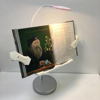 Подставка для книг с подсветкой
