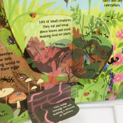 Look Inside Nature книга на английском для детей издательство Usborne