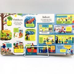 Книга на английском про профессии для детей Look Inside Jobs издательство Usborne