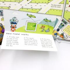 Книга на английском для детей Look inside the Airport издательство Usborne