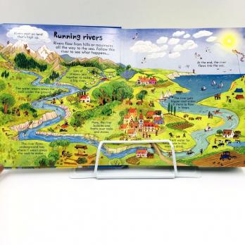 Look Inside Our World книга на английском для детей издательство Usborne