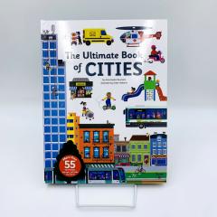 The Ultimate Book of CITIES книга на английском, английские книги для детей, книги издательства TWIRL, книга о городе на английском, детские книги с флэпами на английском, английские картонные книги, английские интерактивные книги, английские книги