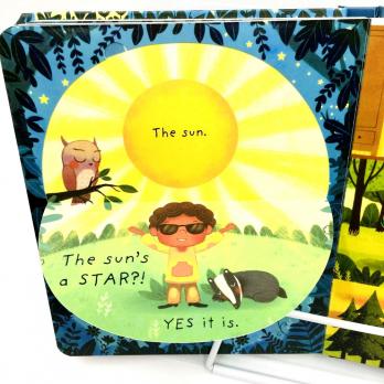 What are stars?  книга на английском для детей с открывающимися окошками Very First Questions and Answers