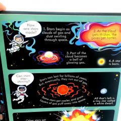 Look inside SPACE книга на английском про космос издательство Usborne