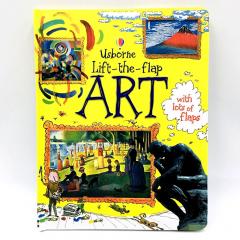 Детская книга на английском об искусстве ART Usborne Lift-the-flap