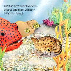 UNDER THE SEA "Подводный мир" детская книга на английском Usborne Lift and Look