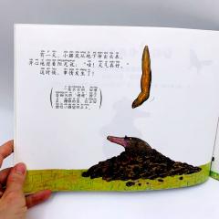 книга на китайском языке для детей с подписанным пиньинь "КТО КАК-КАК МНЕ НА ГОЛОВУ?"
