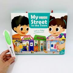My Street in the Town Zig Zag Book игра для детей на английском языке с озвучкой аудиоручкой