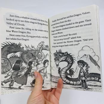 DRAGON MASTERS сборник 20 книг на английском языке для детей c озвучкой аудиоручкой, издательство SCHOLASTIC
