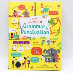GRAMMAR and PUNCTUATION Грамматика и пунктуация книга на английском языке для детей издательство Usborne серия Lift-the-Flap