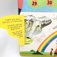Questions and Answers about Weather детская книга на английском языке издательство Usborne серия Lift-the-Flap