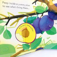 Peep Inside Bug Homes детская книга на английском языке, нглийские книги для детей издательство Usborne, Peep Inside пчелы детская книга на английском , английские книги Usborne купить, английские книги Usborne, серия peep inside книги на английском