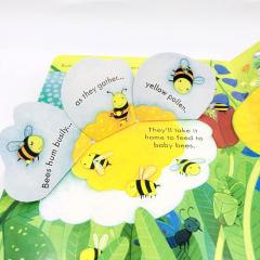 Peep Inside the Garden детская книга на английском языке издательство Usborne