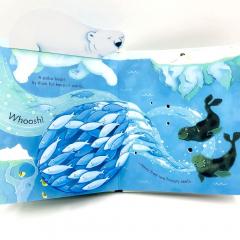 Peep Inside the Sea детская книга на английском языке издательство Usborne
