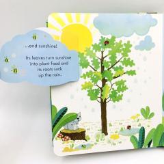 Peep Inside a Tree книга на английском для детей издательство Usborne 