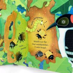 Peep Inside a Tree книга на английском для детей издательство Usborne 