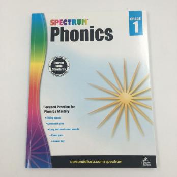 Учебник по английскому языку Spectrum Phonics Grade K, Grade 1, Grade 2