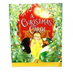 A Christmas Carol книга на английском языке, новогодние книги на английском большого формата, A Christmas Carol подарочное издание, купить книги Puffin Classics, рождественские истории на английском купить, купить новогодние книги на английском