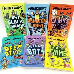 MINECRAFT the Woodsword Chronicles Collection 6 книг на английском языке для подростков, книги на английском для мальчиков, книги на английском по историям майнкрафт, книги для чтения на английском для школьников, истории майнкрафт на английском купить книги майнкрафт