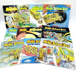 The MAGIC SCHOOL BUS книги для детей на английском, английские комиксы детям о науке, комиксы про науку на английском языке для детей, школьный автобус книги на английском, купить книги школьный автобус в оригинале, магазин английских книг для детей