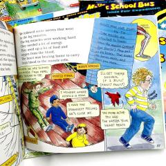 The MAGIC SCHOOL BUS книги для детей на английском, английские комиксы детям о науке, комиксы про науку на английском языке для детей, школьный автобус книги на английском, купить книги школьный автобус в оригинале, магазин английских книг для детей