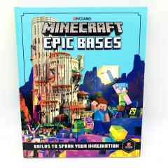 MINECRAFT Epic Bases книга на английском языке по Майнкрафт, купить книги про майнкрафт на английском, купить английские книги minecraft, майнкрафт книга на английском, книги на английском для подростков, детские книги про майнкрафт, шопверашоп