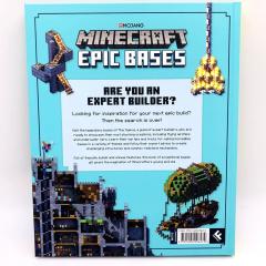 MINECRAFT Epic Bases книга на английском языке по Майнкрафт, купить книги про майнкрафт на английском, купить английские книги minecraft, майнкрафт книга на английском, книги на английском для подростков, детские книги про майнкрафт, шопверашоп