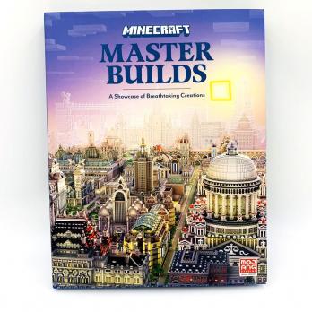 MINECRAFT Master Builders книга купить, MINECRAFT A Showcase of Breathtaking Creations книга на английском купить, книга про строительству майнкрафт на английском, английские книги про майнкрафт, купить книгу о мирах майнкрафт, строим майнкрафт