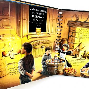Хэллоуин История и истоки праздника Halloween книга на английском языке для детей, о хэллоуине детям купить книгу, как появился праздник хэллоуин книга, материалы для педагогов на Хэллоуин, книги о хэллоуине на английском, магазин shopverashop 