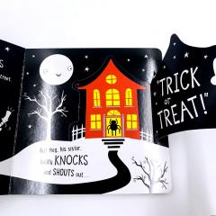 Trick or Treat картонная книга о Хэллоуин, Halloween книги на английском, купить книги про хэллоуин на английском языке, английская литература для детей и подростков купить в магазине иностранной литературы шопверашоп, о хэлоуин на английском