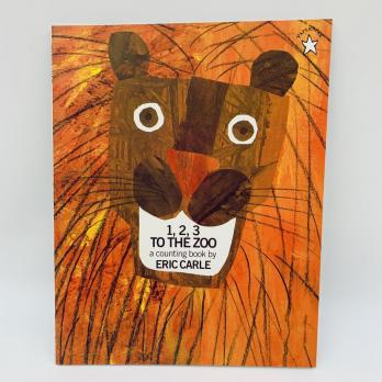 1, 2, 3 to the ZOO a counting book by ERIC CARLE книга на английском языке Эрик Карл купить книги для детей в магазине английских детских книг shopverashop, билингвальные книги английский с нуля