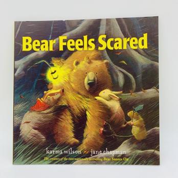 Bear Feels Scared детская книга на английском языке