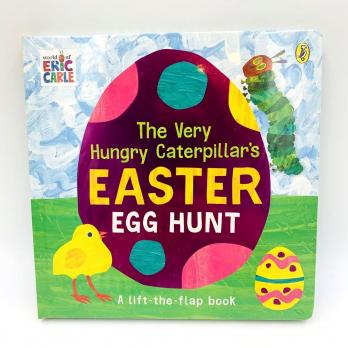 The Very Hungry Caterpillar's EASTER EGG HUNT книга на английском языке купить, детские картонные книги на английском, купить книги про пасху на английском, чтение на английском о пасхе для детей, магазин английских книг для детей shopverashop