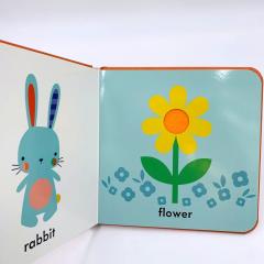 Baby Touch Happy Easter книга на английском языке купить, детские картонные книги на английском, купить книги про пасху на английском, чтение на английском о пасхе для детей, магазин английских книг детям, тактильная книга на английском, shopverashop