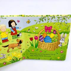 Poppy and Sam's Easter Egg Hunt (Usborne Farmyard Tales) книга на английском языке о Пасхе, Пасха