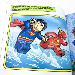 LEGO COMICS SUPER HEROES Race around the world! книга на английском языке