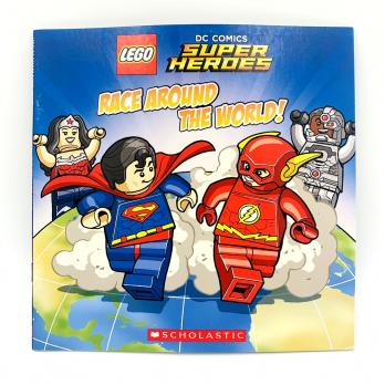 LEGO COMICS SUPER HEROES Race around the world! книга на английском языке