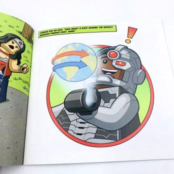 LEGO COMICS SUPER HEROES Race around the world! книга на английском языке