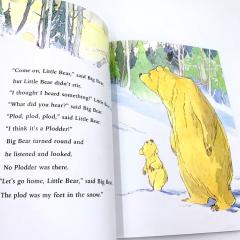 Let's Go Home, Little Bear книга на английском языке, английская новогодняя книга, английские рождественские книги для детей, английские книги про новый год, книги про снег и деда мороза на английском, купить книги про новый год на английском языке