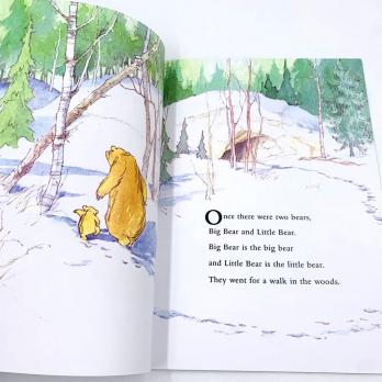 Let's Go Home, Little Bear книга на английском языке, английская новогодняя книга, английские рождественские книги для детей, английские книги про новый год, книги про снег и деда мороза на английском, купить книги про новый год на английском языке