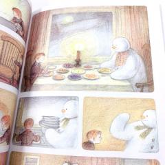 The SNOWMAN Raymond Briggs книга на английском для детей, английская новогодняя книга, английские рождественские книги детям, английские книги про новый год, книги про снег и деда мороза на английском, купить книги про новый год на английском языке