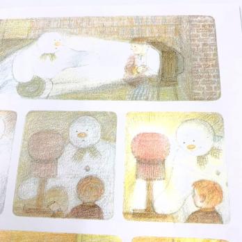 The SNOWMAN Raymond Briggs книга на английском для детей, английская новогодняя книга, английские рождественские книги детям, английские книги про новый год, книги про снег и деда мороза на английском, купить книги про новый год на английском языке