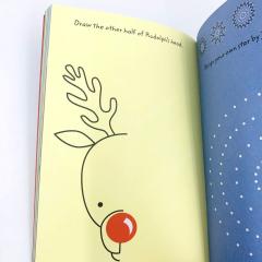 Christmas Doodles книга на английском, книга рисование для детей на тему Рождества на английском языке, новый год книги на английском, купить рождественские английские книги, рождество читаем на английском, кристмас на английском книги купить