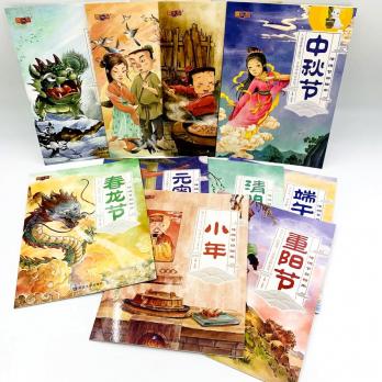 книги о китайской культуре для детей, китайские праздники книга для детей, китайский новый год на китайском в детских рассказах с пиньинь, китайские традиции книги на китайском, китайские ридеры детям, купить китайские книги о праздниках начинающим