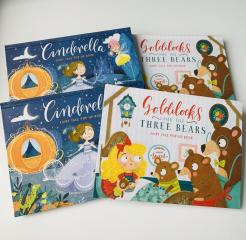 Книги pop-up на английском с озвучкой, книги поп ап на английском, подарочное издание Cinderella на английском, подарочное издание Goldilocks and the Three Bears с озвучкой, английские книги с красивой озвучкой купить с доставкой, детские книги