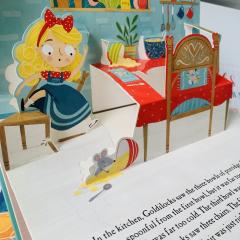 Книги pop-up на английском с озвучкой, книги поп ап на английском, подарочное издание Cinderella на английском, подарочное издание Goldilocks and the Three Bears с озвучкой, английские книги с красивой озвучкой купить с доставкой, детские книги