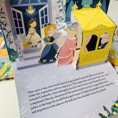 Книги pop-up на английском с озвучкой, книги поп ап на английском, подарочное издание Cinderella на английском, подарочное издание Goldilocks and the Three Bears с озвучкой, английские книги с красивой озвучкой купить с доставкой, детские книги