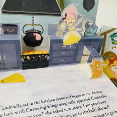 Книги pop-up на английском с озвучкой, книги поп ап на английском, подарочное издание Cinderella на английском, подарочное издание Goldilocks and the Three Bears с озвучкой, английские книги с красивой озвучкой купить с доставкой, детские книги