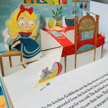 Книги pop-up на английском с озвучкой, книги поп ап на английском, подарочное издание Cinderella на английском, подарочное издание Goldilocks and the Three Bears с озвучкой, английские книги с красивой озвучкой купить с доставкой, детские книги