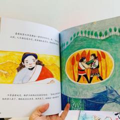 СКАЗКИ НАРОДОВ КИТАЯ С ОЗВУЧКОЙ сборник 6 книг на китайском языке озвучка по QR